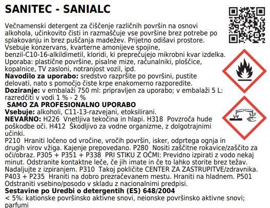 Sanialc Ultra /750ml/ Multipurpose clean