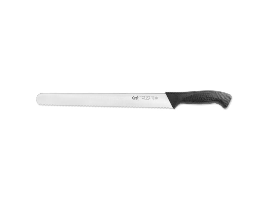 Bread Knife / 37cm / Black / Skin