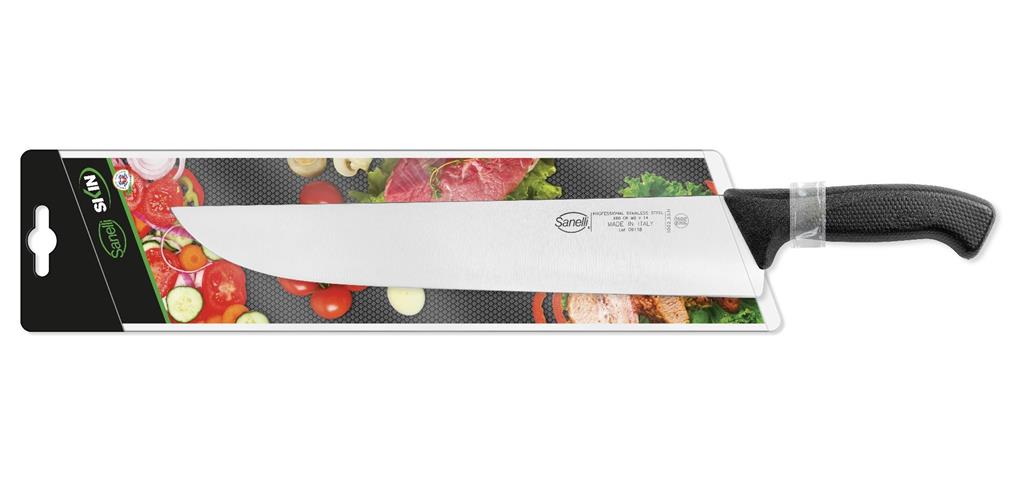 Butcher's Knife / 33cm / Black / Skin