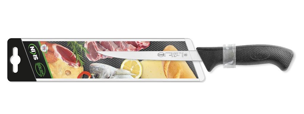 Filleting Knife / 16cm / Black / Skin