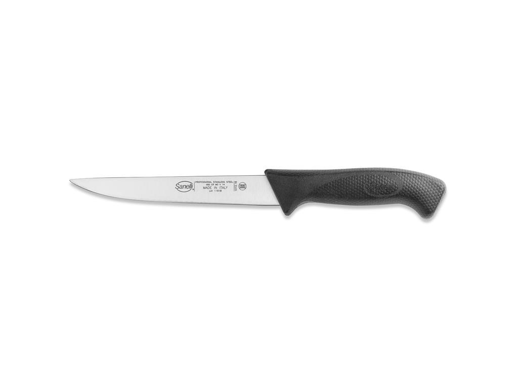 Filleting Knife / 18cm / Black / Skin