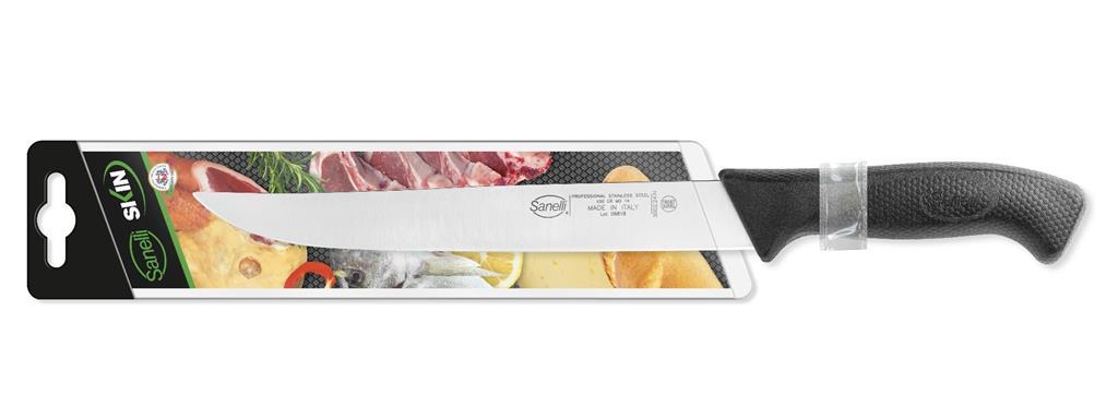 Roast meat Knife / 24cm / Black / Skin