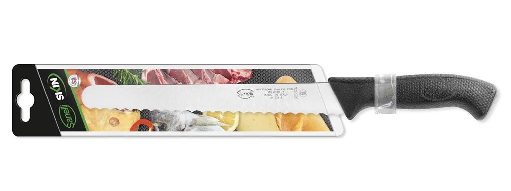 Bread Knife / 24cm / Black / Skin