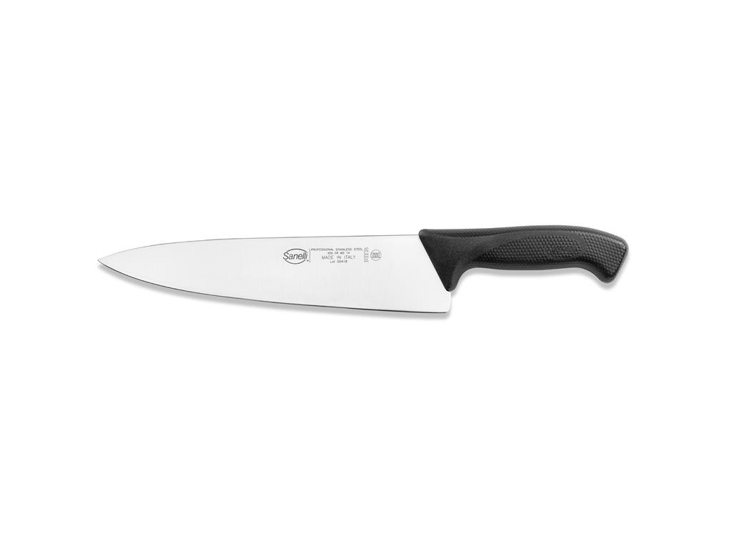 Chef's Knife / 25cm / Black / Skin