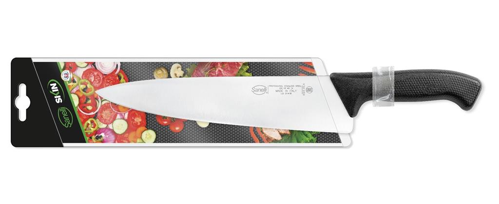 Chef's Knife / 25cm / Black / Skin