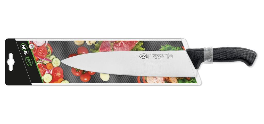 Chef's Knife / 30cm / Black / Skin