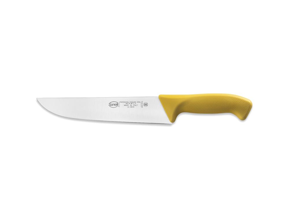 Butcher's Knife / 22cm / Yellow / Skin