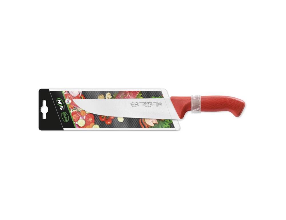Butcher's Knife / 22cm / Red / Skin