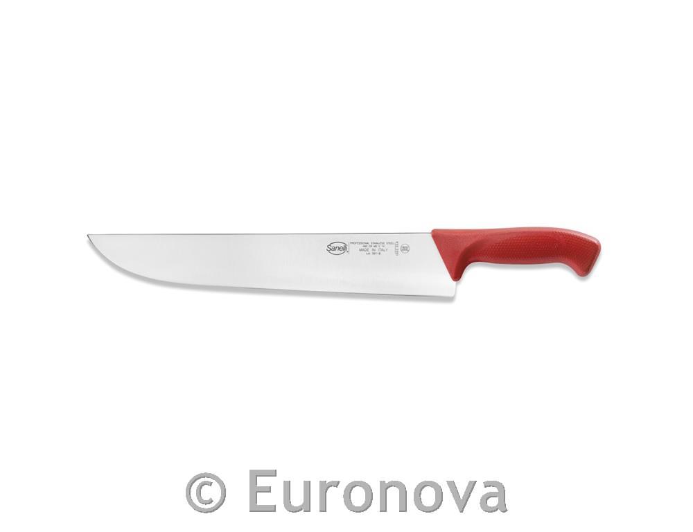 Butcher's Knife / 33cm / Red / Skin