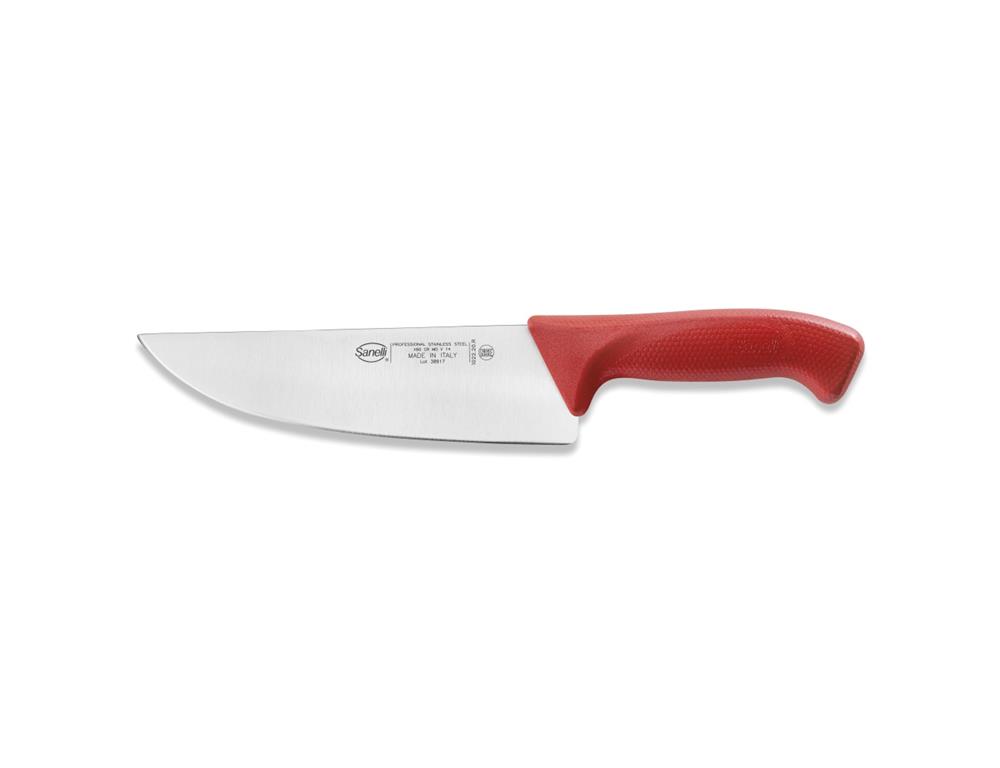 Chopping Knife / 20cm / Red / Skin