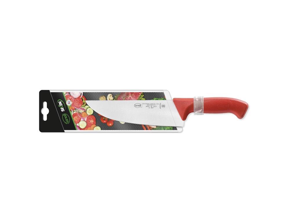 Chopping Knife / 20cm / Red / Skin