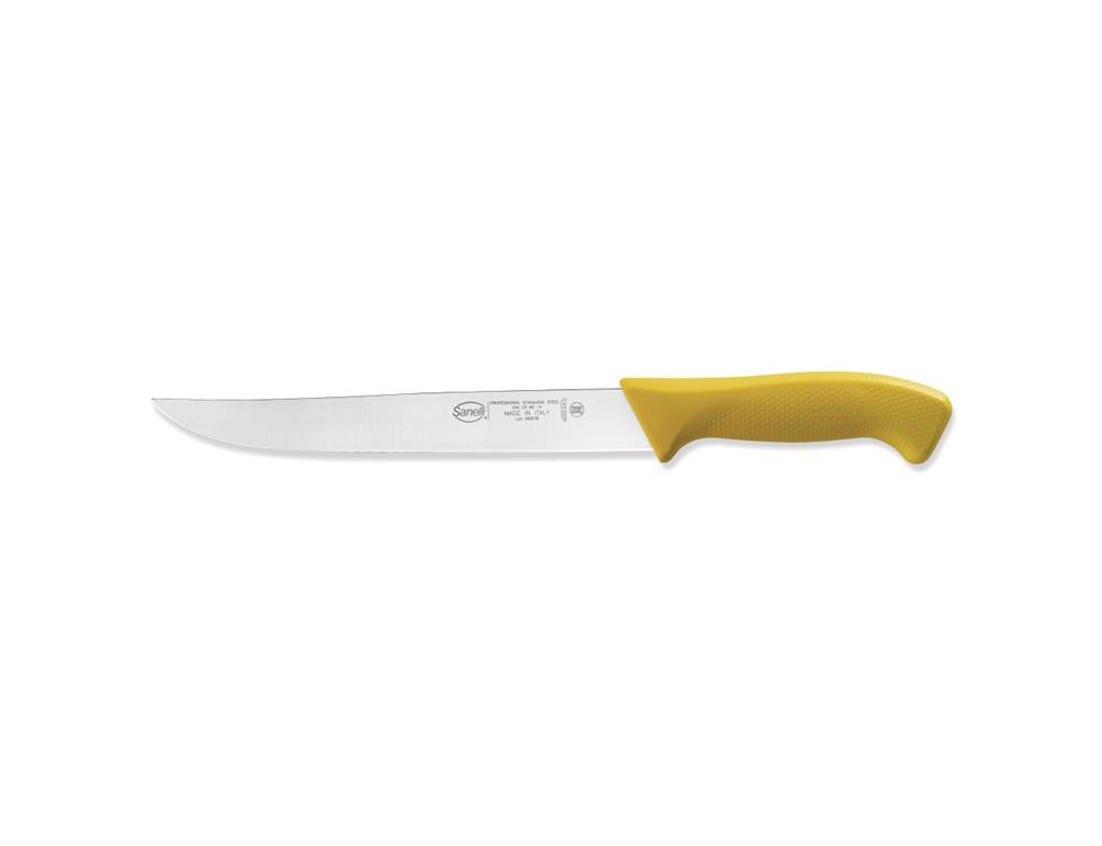 Roast meat knife / 24cm / Yellow / Skin