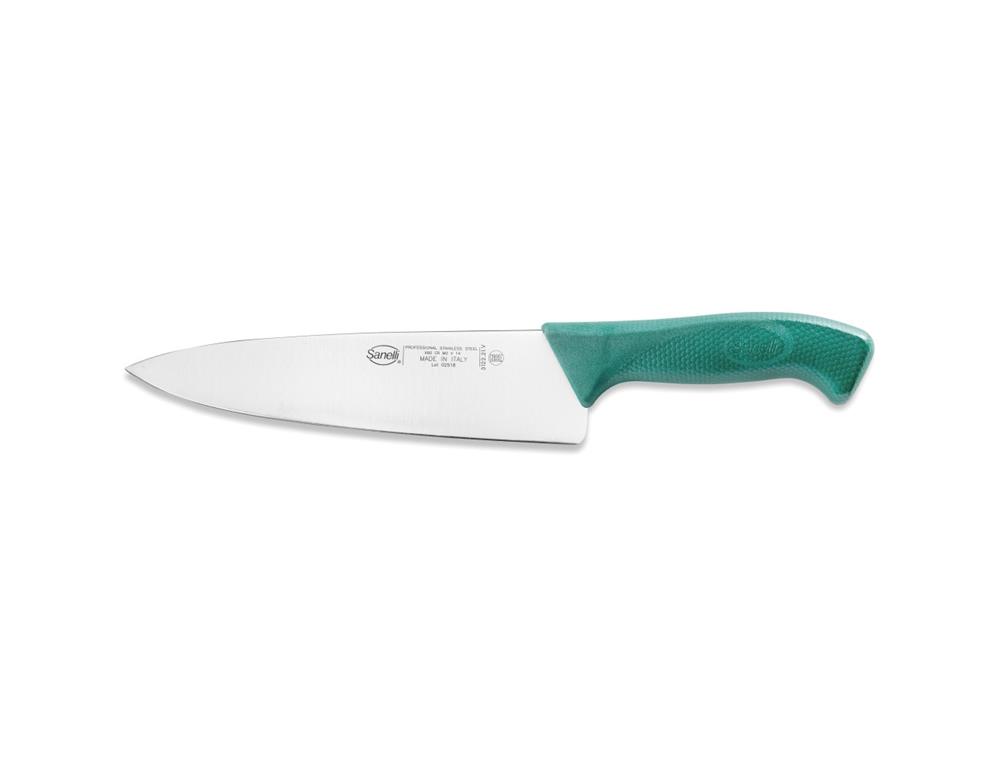 Chef's Knife / 21cm / Green / Skin
