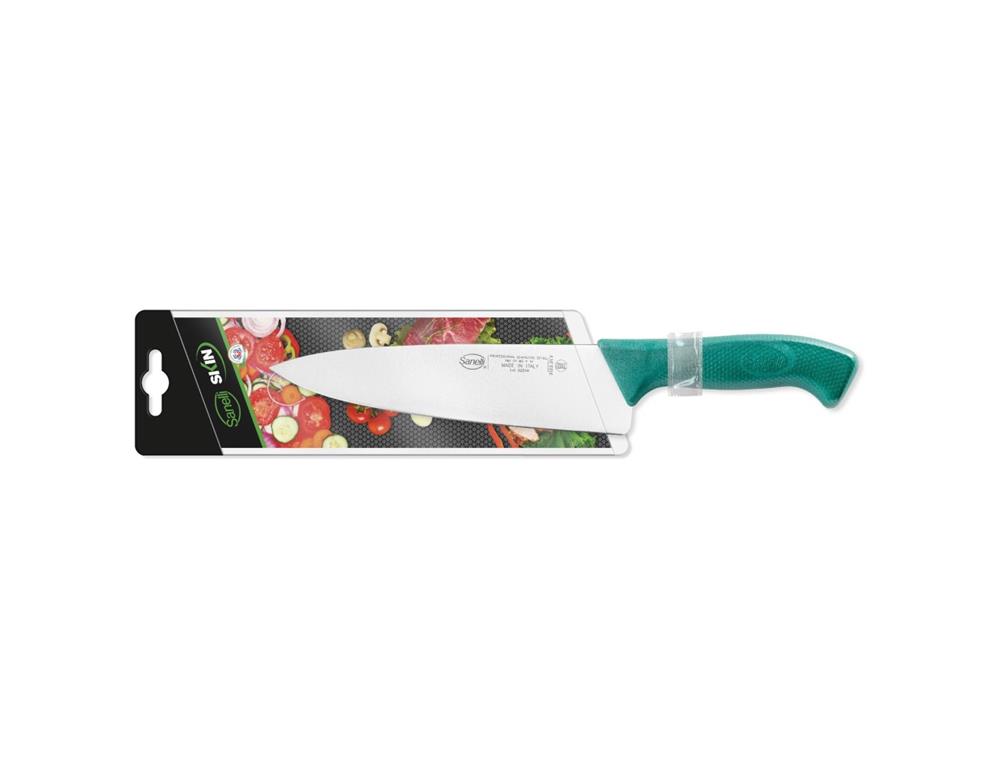 Chef's Knife / 21cm / Green / Skin