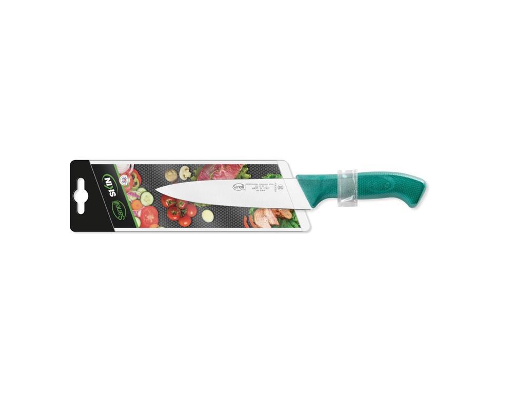 Chef's Knife / 18cm / Green / Skin