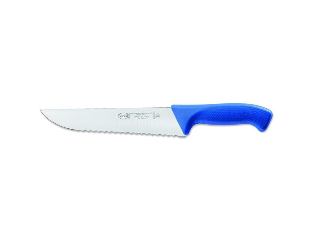 Fish Knife /22cm/ Serrated / Blue / Skin