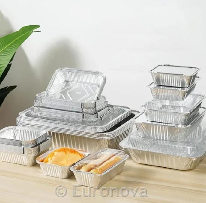 Alu Container /1950ml/ 15x12x4cm/ 100pcs
