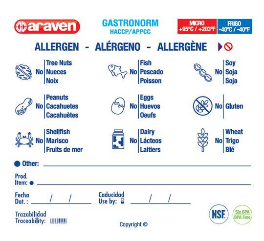 Food Storage Container 1/4 / 15cm / 4.3L