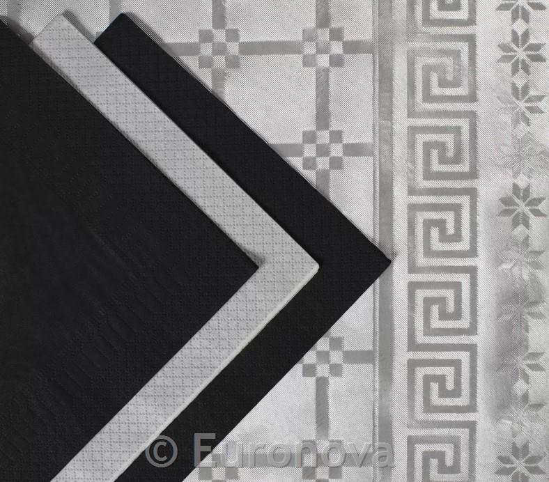 Napkins / 2ply / 33x33cm /black/ 250pcs