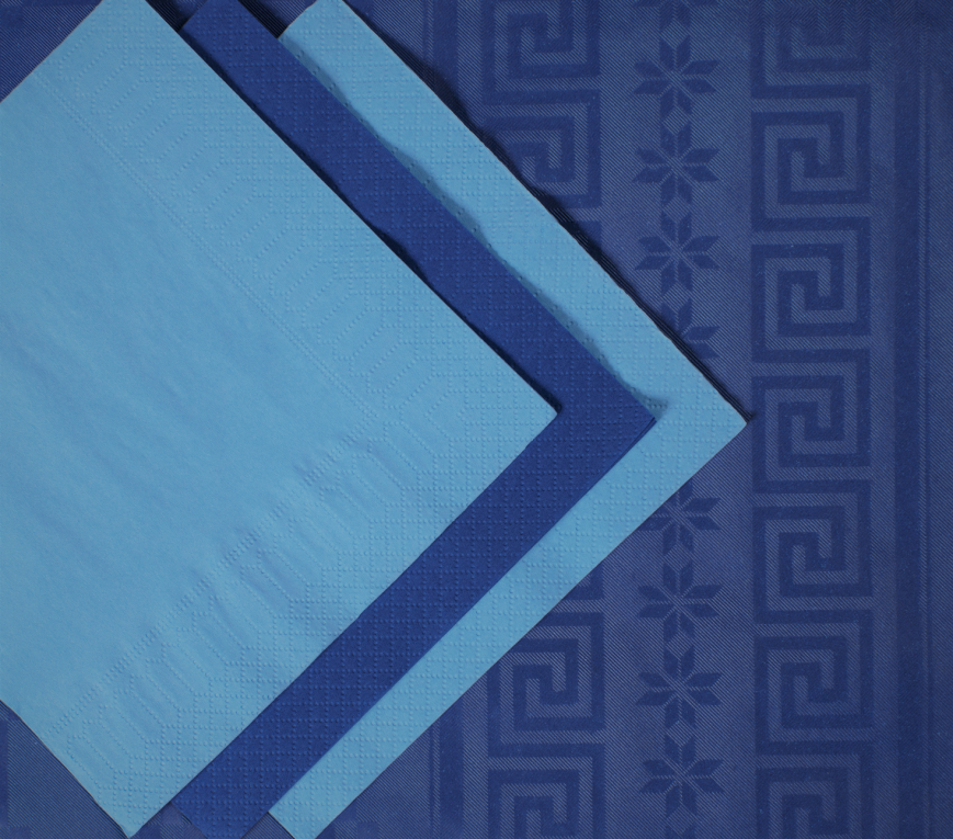 Napkins / 2ply / 24x24cm /blue/ 250pcs