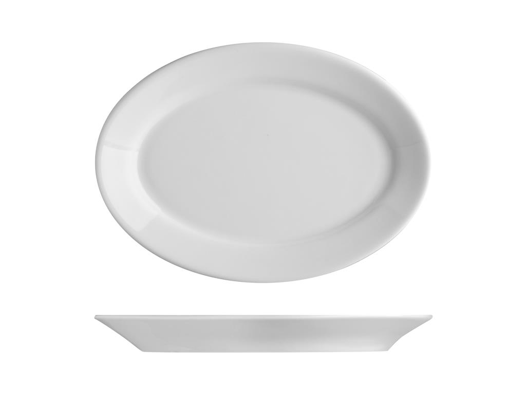 Princip Oval Plate / 36cm / 3 pcs