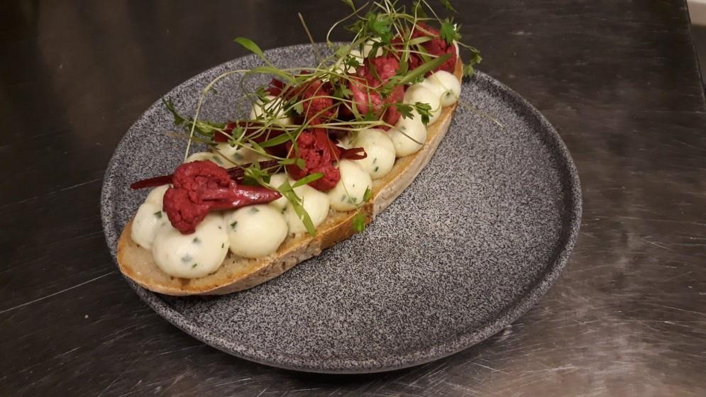 Granit Flat Plate Hazy / 20cm / 6 pcs