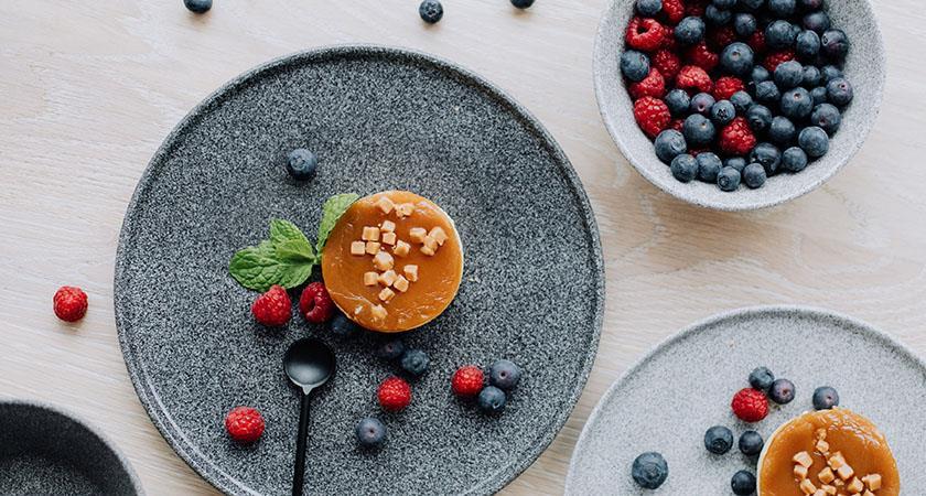 Granit Flat Plate Glazed / 24cm