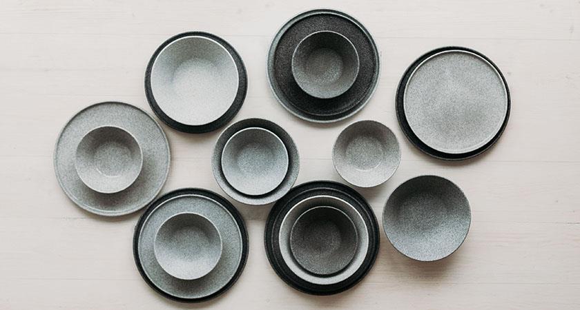Granit Flat Plate Glazed / 24cm