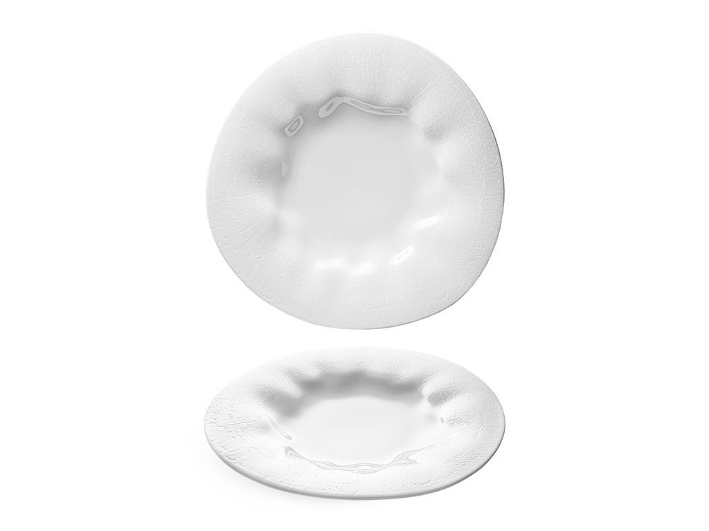 Flamenco Flat Plate / 32cm /Crackle/ 6pc