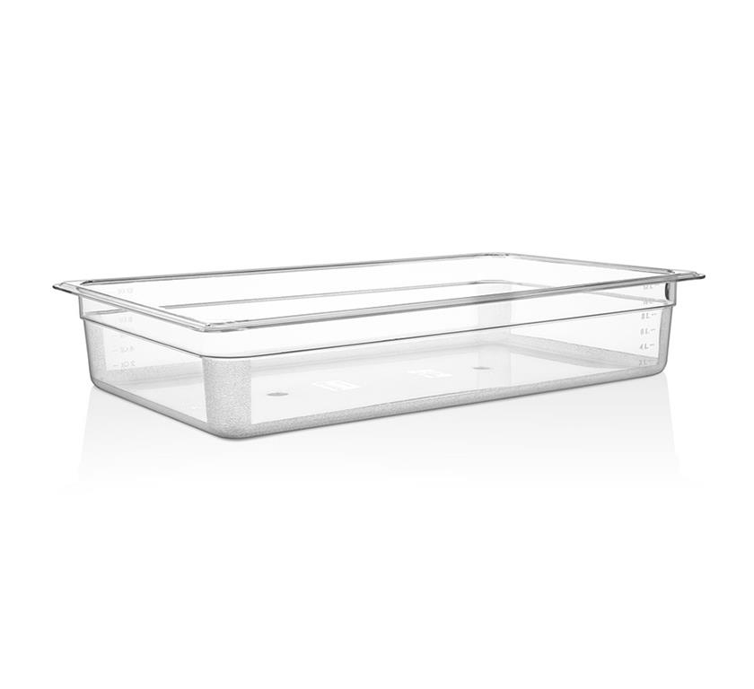 GN Container / 1/1 / 100mm / 12L / PC