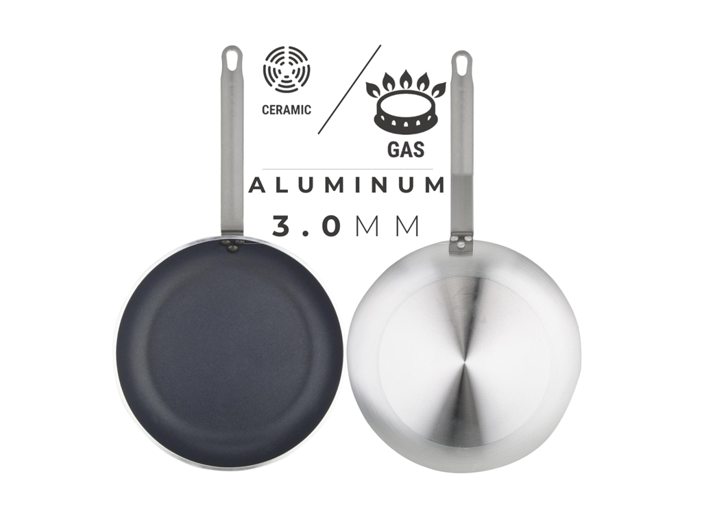 Aluminum pan / 22cm / 3mm / Nonstick