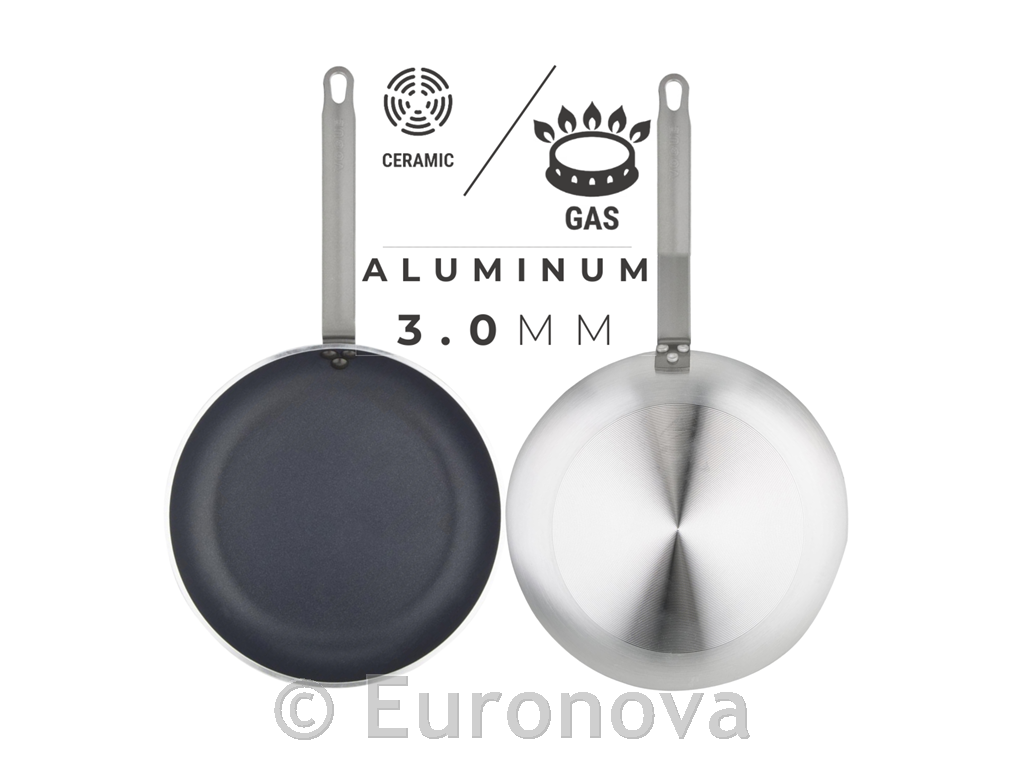 Aluminum pan / 24cm / 3mm / Nonstick