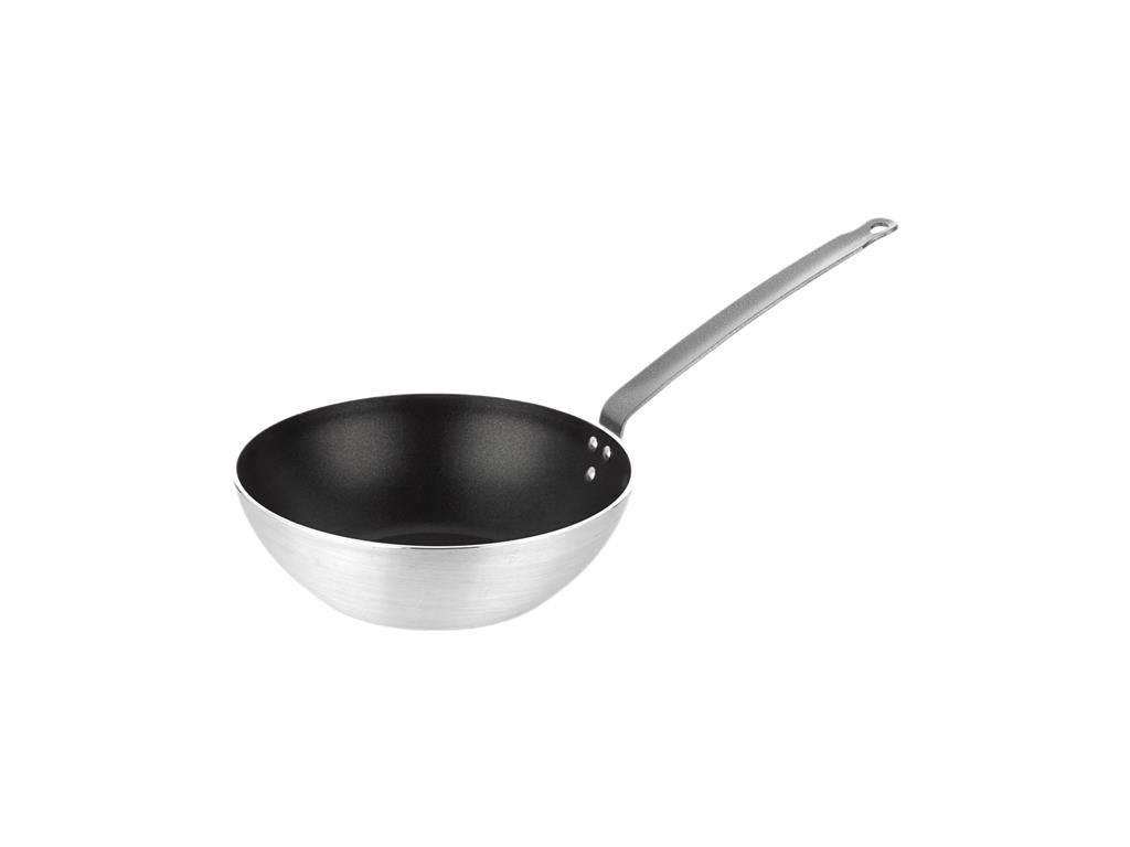 Wok Aluminum / 24cm / 3mm / Nonstick