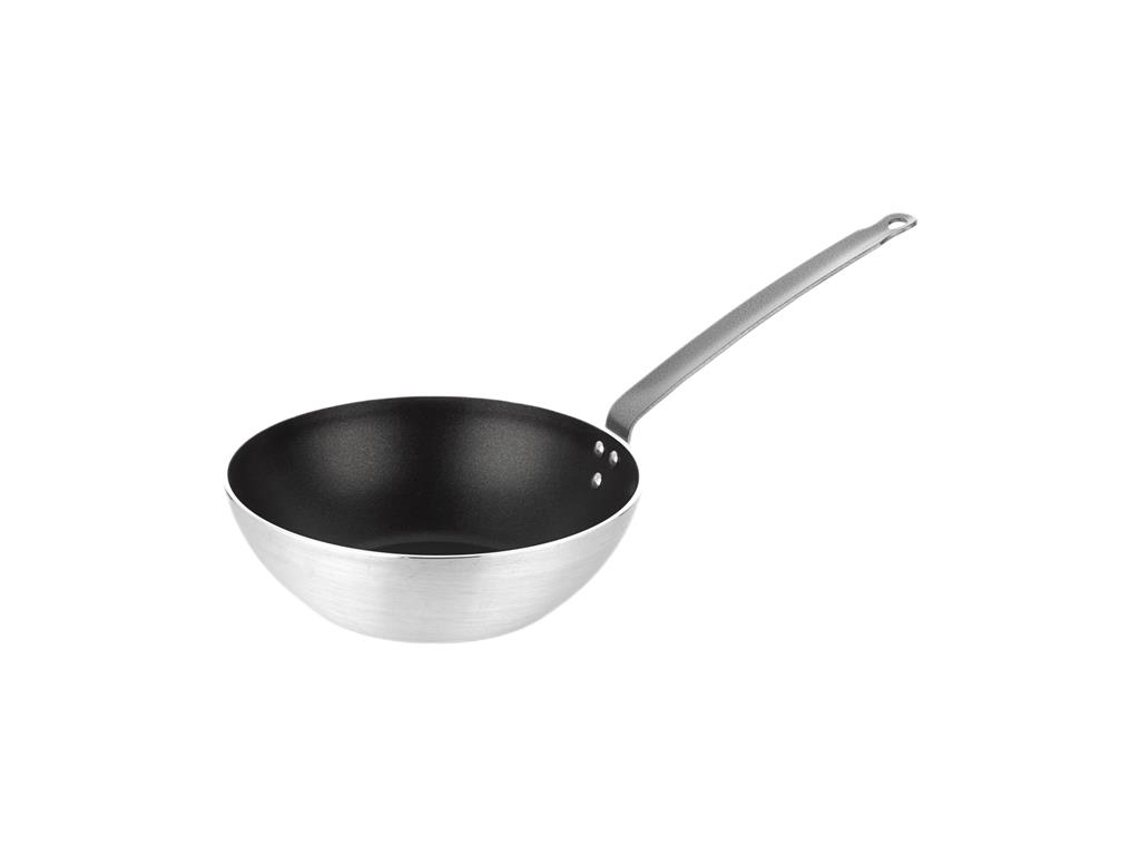 Wok Aluminum / 26cm / 3mm / Nonstick