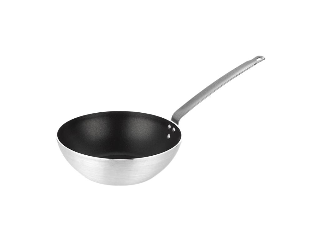 Wok Aluminum / 30cm / 3mm / Nonstick