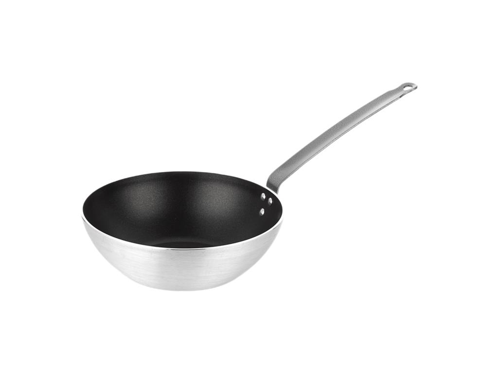 Wok Aluminum / 32cm / 3mm / Nonstick