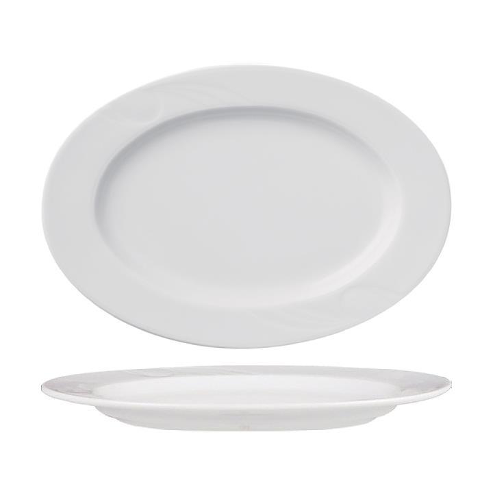 Karizma Flat Plate / Oval / 39cm / 6