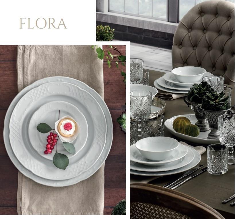 Flora Cup & Saucer / 12cl