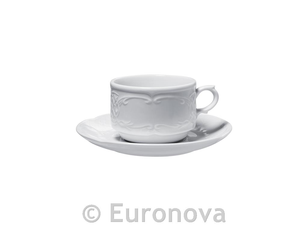 Flora Cup & Saucer / 16cl / 12 sets