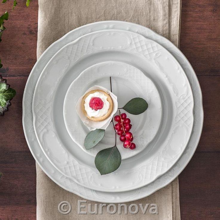Flora Cup & Saucer / 16cl / 12 sets