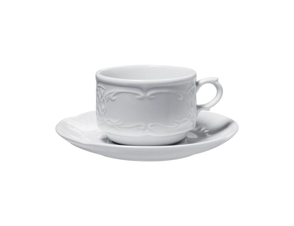 Flora Cup & Saucer / 25cl / 12 sets