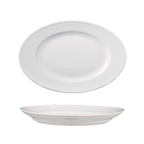 Venice Flat Plate / Oval / 31cm
