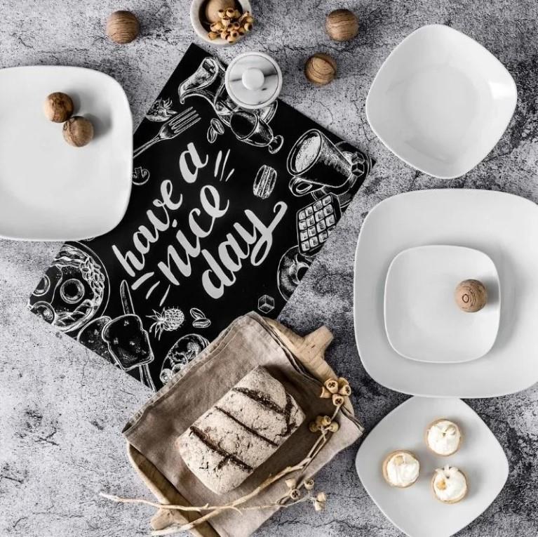 Mimoza Deep Plate / 21cm / 12 pcs