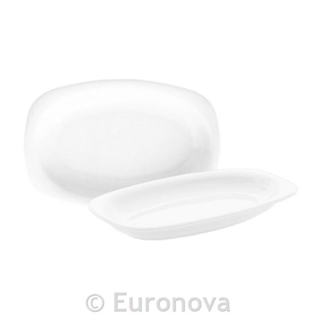 Mimoza Flat Plate / Oval / 34cm / 6 p