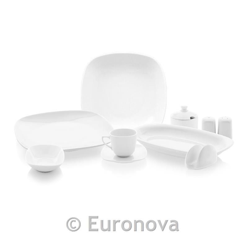 Mimoza Flat Plate / Oval / 34cm / 6 p