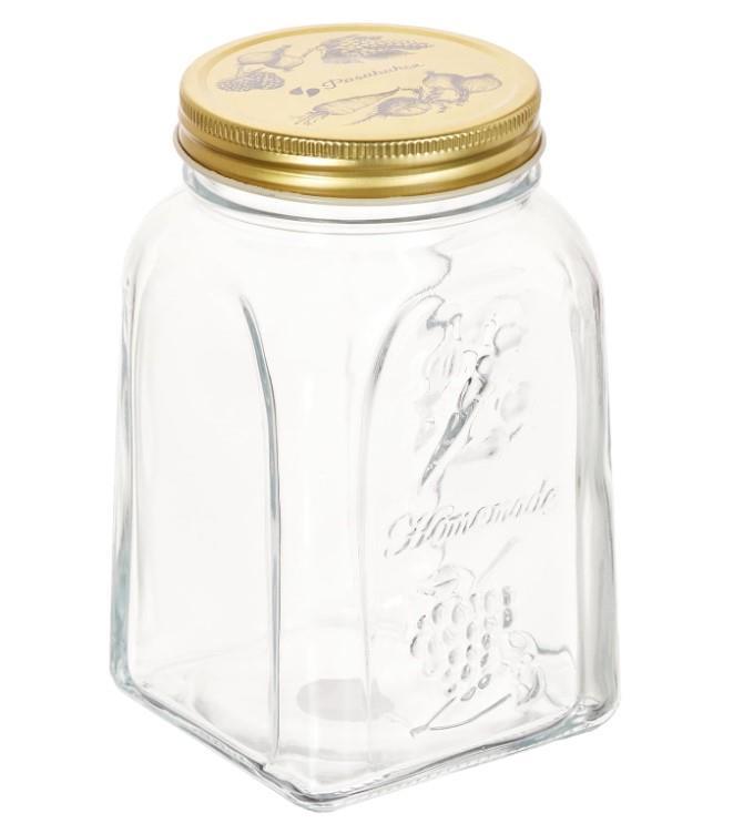 Homemade Jar with Lid / 100cl / 1pc