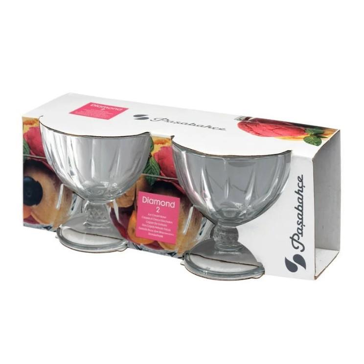 Diamond Ice Cream Cup / 28cl / 2pcs