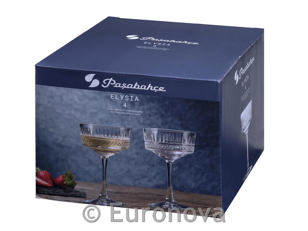 Elysia Coupe Glass / 26cl / 4pcs