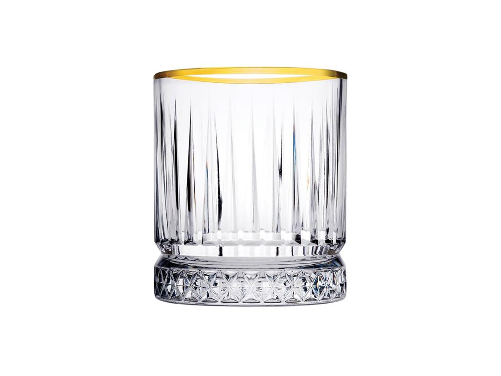 Elysia Tumbler / 210ml /Golden Rim/ 4pcs