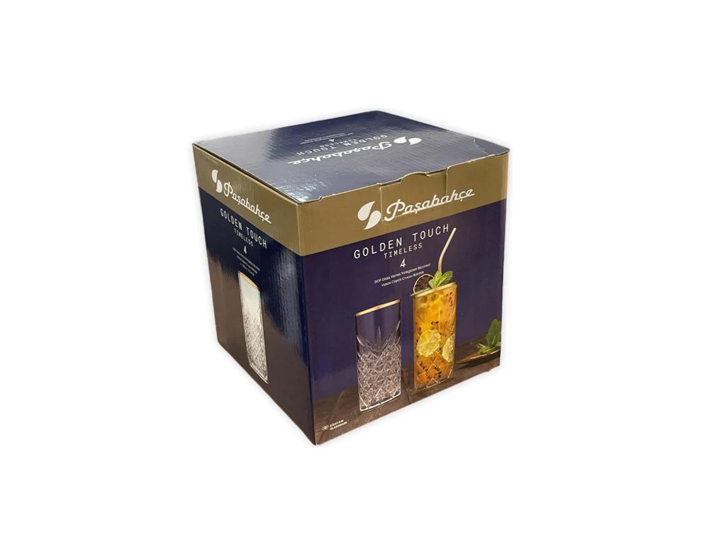 Timeless Highball / 30cl / Golden / 4pcs
